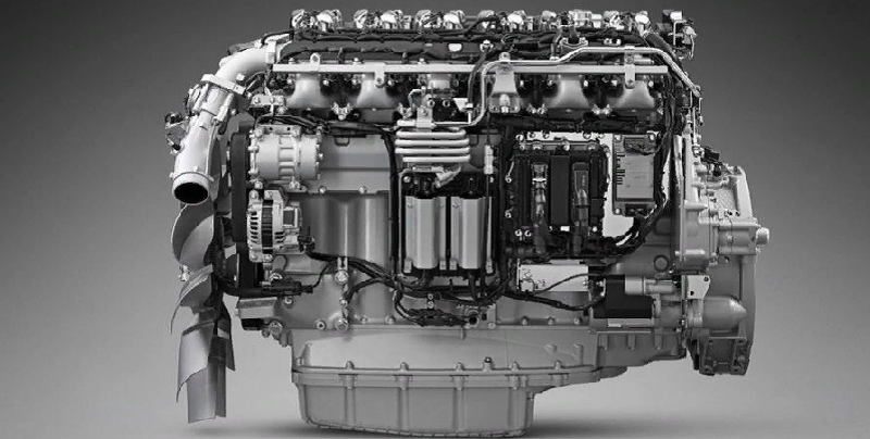 Газовый мотор от Scania